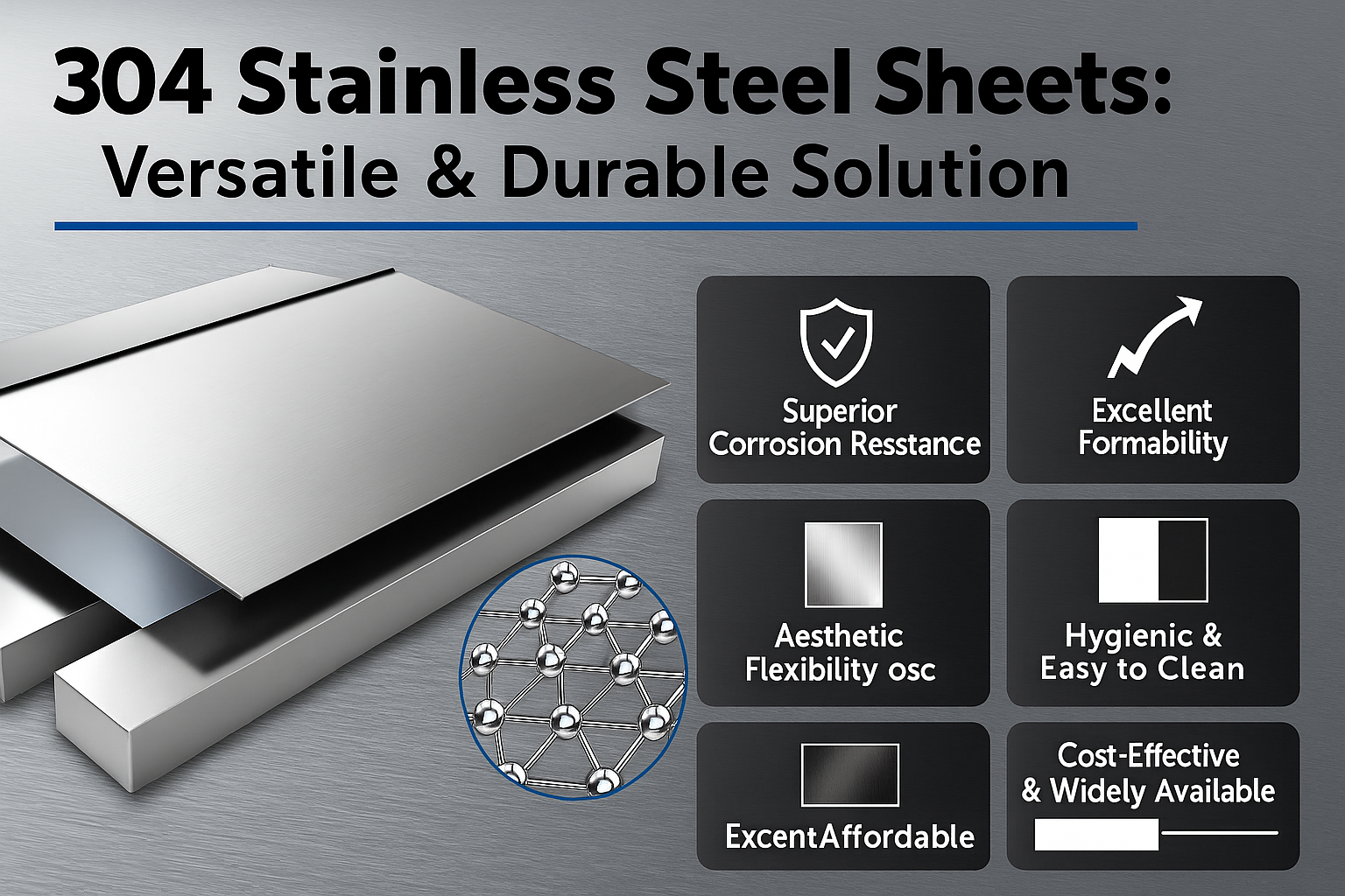 Everything You Need to Know About 304 Stainless Steel Sheets Benefits, Applications, and Market Trends