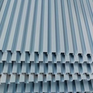Stacked aluminum corrugated sheets for roofing application