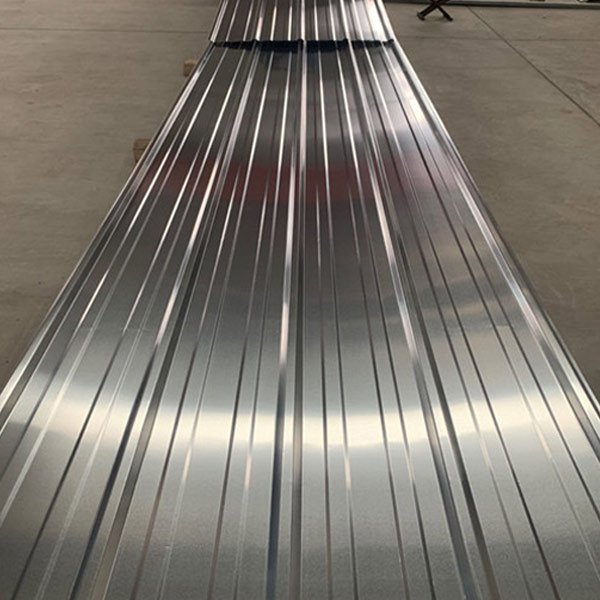Gonekar Steel corrugated aluminum roof panels in warehouse