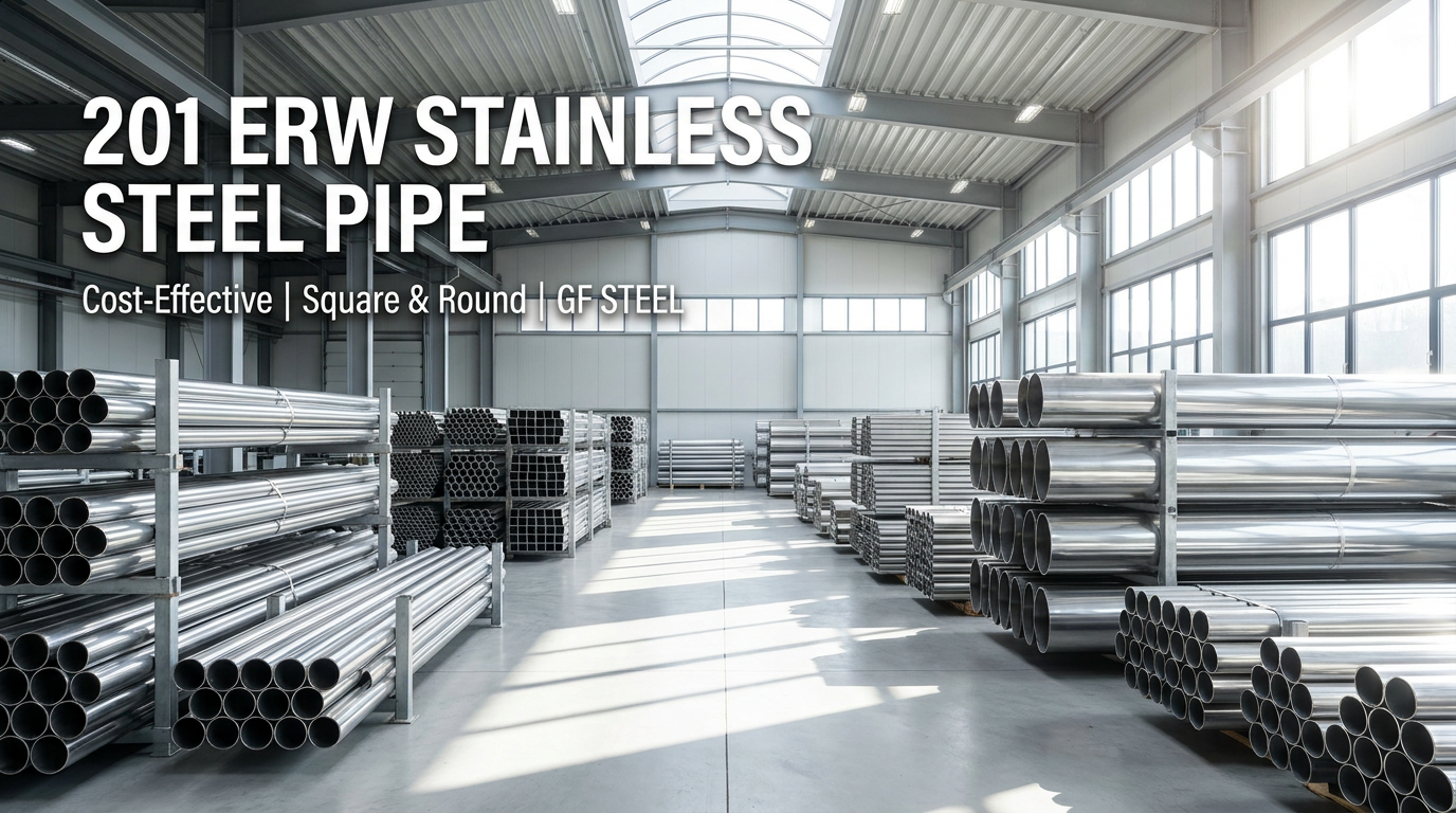 201 stainless steel ERW pipe