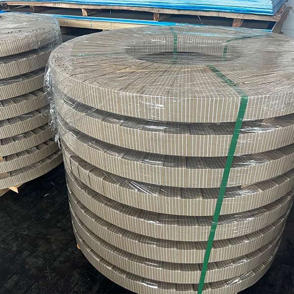 aluminum strip for cap