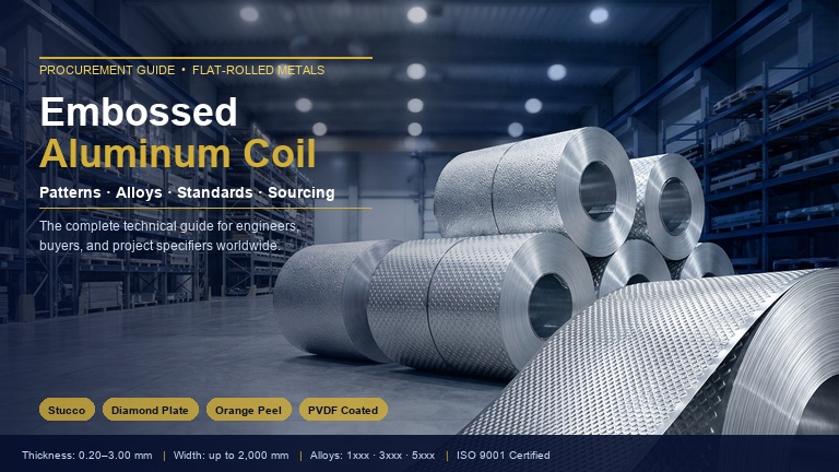 Patterned aluminum coil manufacturer
