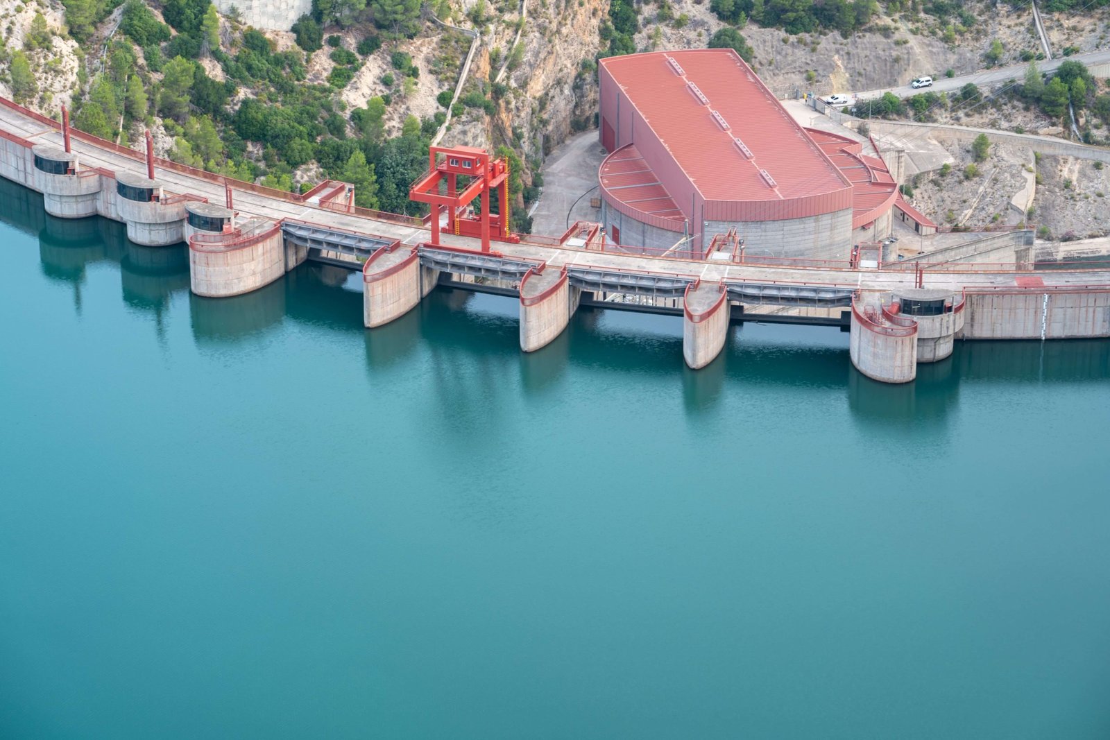 Energy project hydraulic gates and penstock pipes steel materials