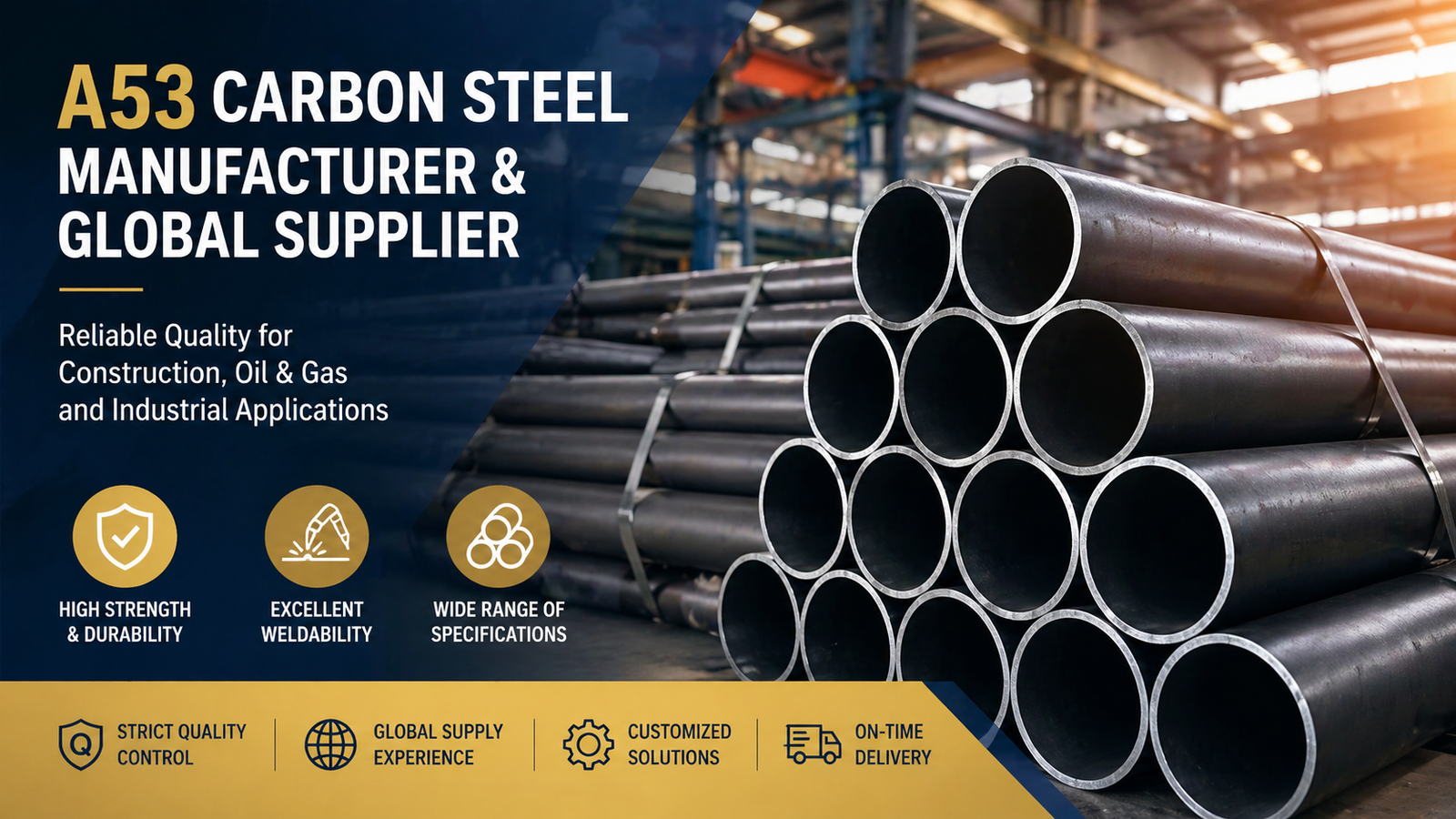 ASTM A53 carbon steel pipe