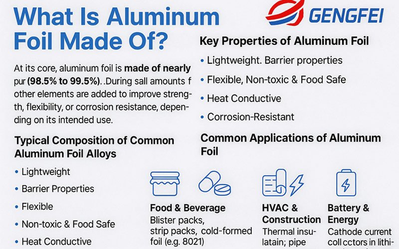 What Is Aluminum Foil Made Of? Vietnam North Metal